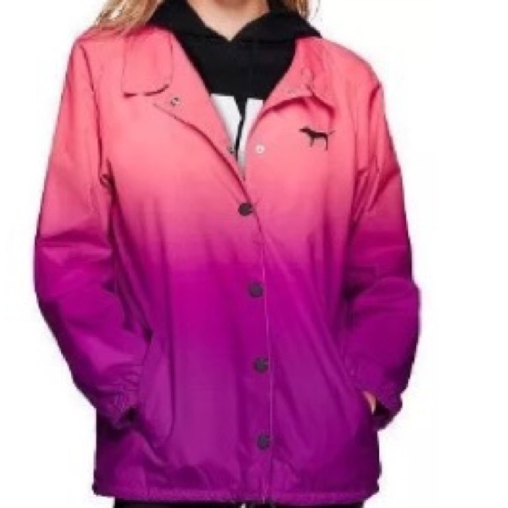 Never worn PINK coral and purple ombré gym wear